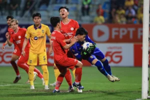 VPF đưa ra giải thích về bàn thắng bị từ chối của SLNA trước Thể Công Viettel